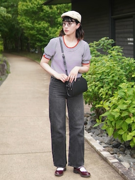 「アイテム（パンプス）」を使った、ハヤシ　アンナさん（レディース・171cm）の春コーディネート