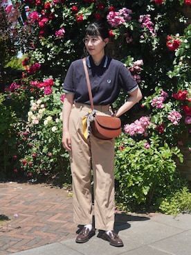 ハヤシ アンナさん(レディース・171cm)の春コーディネート