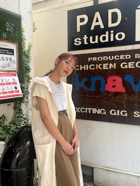 やましたりなさん（レディース・163cm）の夏コーディネート