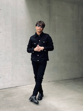 「アイテム（ジャケット/アウター）」を使った、KOJI(GARDEN CREW)さん（メンズ・170cm）の冬コーディネート