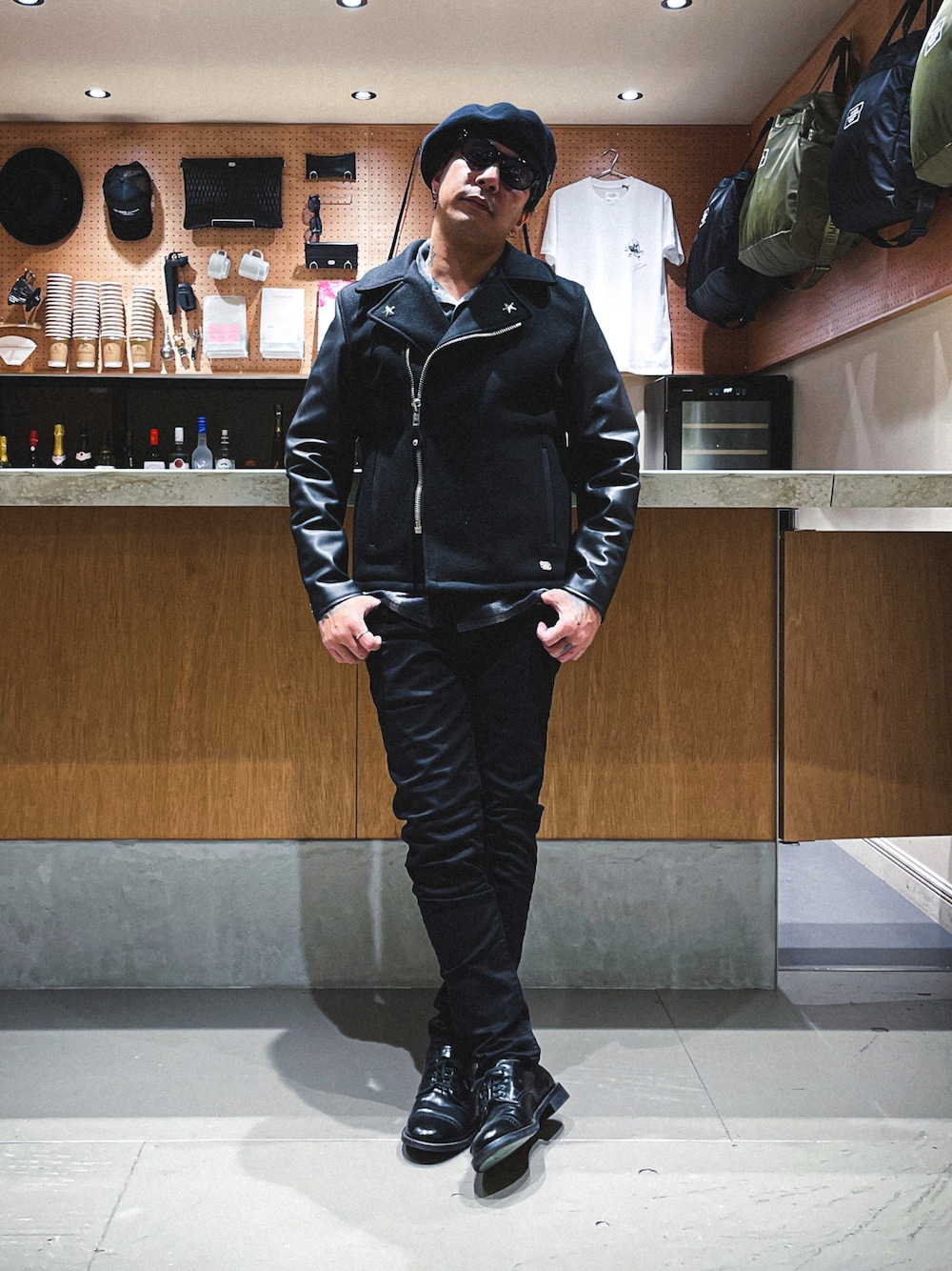 CRIMIE(クライミー)の「SCHOTT x THE CRIMIE STAR STUDS RIDERS P