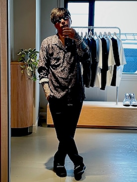 「アイテム（バングル/リストバンド）」を使った、KOJI(GARDEN CREW)さん（メンズ・170cm）の夏コーディネート