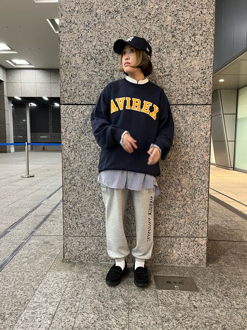 Avirex 新宿yukieさんのスウェットパンツを使ったコーディネート Zozotown Avirex 新宿yukieさんのスウェットパンツを使ったコーディネート Zozotown