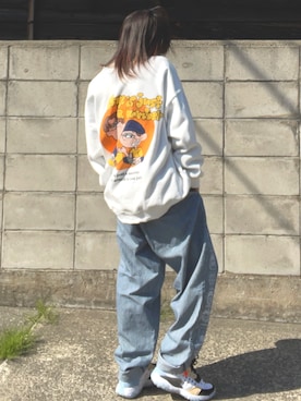 「メンズライクコーデ」｜「アイテム（その他）」を使った、mikaera.moonさん（レディース・154cm）の春コーディネート