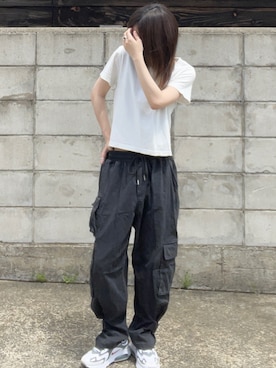 「カッコイイ女子」｜「アイテム（その他）」を使った、mikaera.moonさん（レディース・154cm）の夏コーディネート