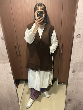 Nono0325🐈‍⬛さん（レディース・172cm）の秋コーディネート