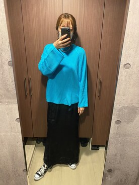 「feepur（フェピュール）のアイテム（スカート）」を使った、Nono0325🐈‍⬛さん（レディース・172cm）の春コーディネート