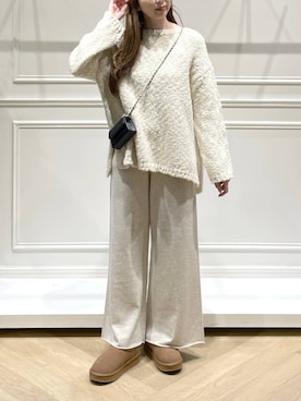 「apart by lowrys」｜「アイテム（スリッポン）」を使った、cocoさん（レディース・160cm）の秋コーディネート