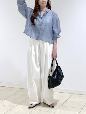 「A part by（アパートバイ）のアイテム」を使った、cocoさん（レディース・160cm）の春コーディネート