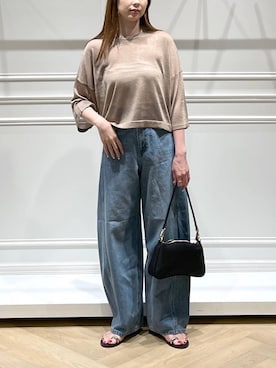 「A part by（アパートバイ）のアイテム」を使った、cocoさん（レディース・160cm）の夏コーディネート
