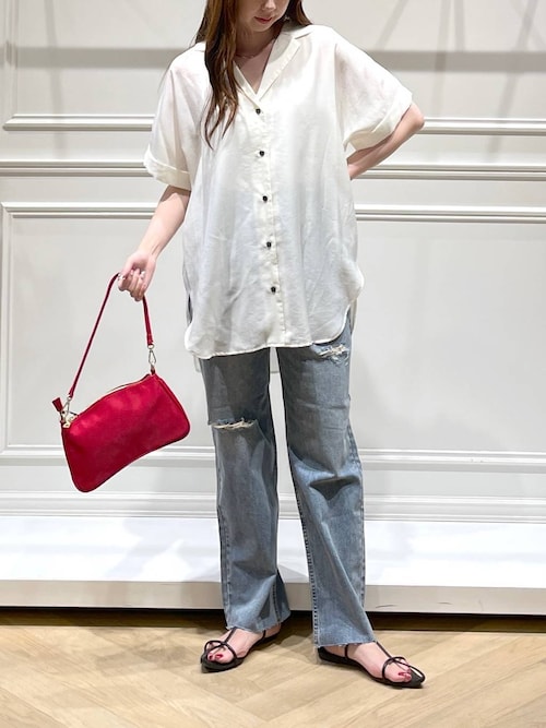 apartbylowrys シアーカイキンBIGシャツ A part by｜【洗える】シアーカイキンBIGシャツ | Rakuten