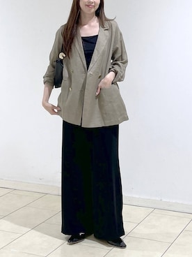 「お仕事コーデ_apart by lowrys」｜cocoさん（レディース・160cm）の春コーディネート