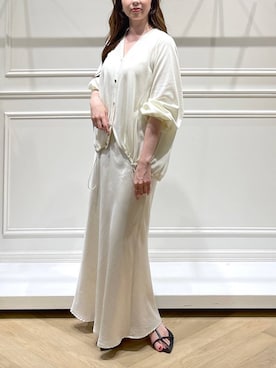 「A part by（アパートバイ）のアイテム」を使った、cocoさん（レディース・160cm）の夏コーディネート