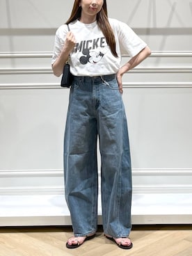 「A part by（アパートバイ）のアイテム」を使った、cocoさん（レディース・160cm）の夏コーディネート