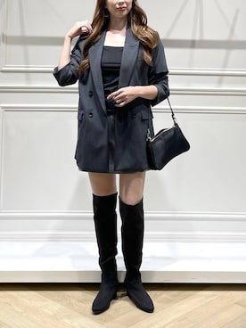 「A part by（アパートバイ）のアイテム（キャミソール）」を使った、cocoさん（レディース・160cm）の秋コーディネート