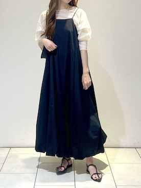 「e/rm」｜「アイテム（ワンピース/ドレス）」を使った、cocoさん（レディース・160cm）の夏コーディネート