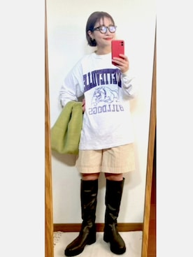 たかこさん（レディース・158cm）の秋コーディネート