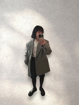 たかこさん（レディース・158cm）の冬コーディネート