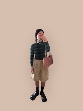 「chuclla（チュクラ）のアイテム」を使った、たかこさん（レディース・158cm）の秋コーディネート