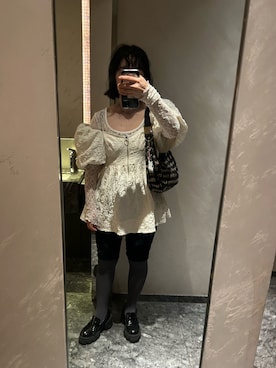 「アイテム（その他トップス）」を使った、たかこさん（レディース・158cm）の秋コーディネート