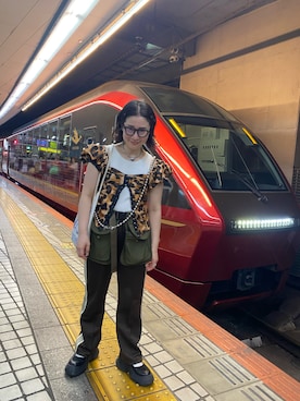 「STUDIOUS（ステュディオス）のアイテム」を使った、たかこさん（レディース・158cm）の夏コーディネート