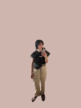 「yae（ヤエ）のアイテム」を使った、たかこさん（レディース・158cm）の夏コーディネート