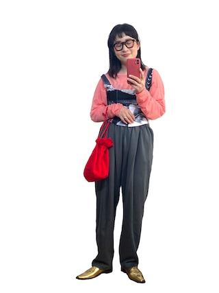 メゾンスペシャル　フォトコラージュパンツ MAISON SPECIAL フォトコラージュパンツ
