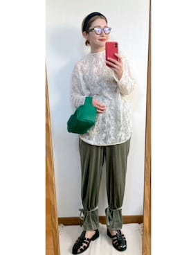 たかこさん（レディース・158cm）の夏コーディネート