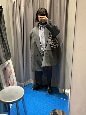 「アイテム（セットアップ）」を使った、たかこさん（レディース・158cm）の秋コーディネート