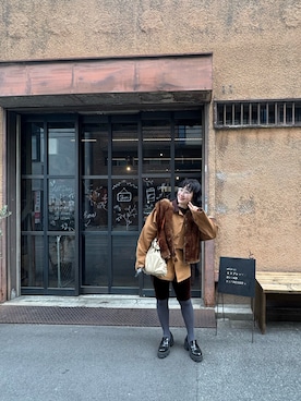 「MURUA（ムルーア）のアイテム」を使った、たかこさん（レディース・158cm）の冬コーディネート