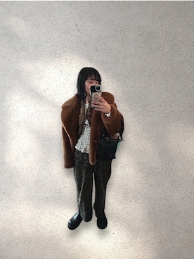 たかこさん（レディース・158cm）の冬コーディネート