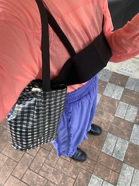 「アイテム（その他トップス）」を使った、たかこさん（レディース・158cm）の秋コーディネート