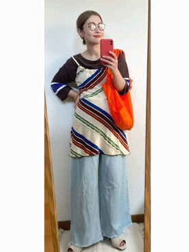 たかこさん（レディース・158cm）の夏コーディネート