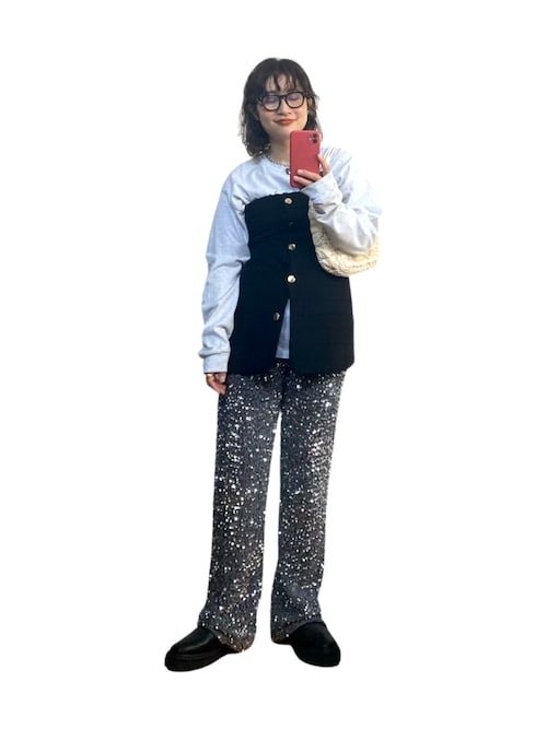 [国内発送] SANDRO★スパンコールパンツ 65108693b_b_20_500.jpg