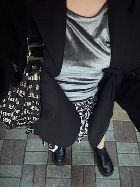 「アイテム（その他シューズ）」を使った、たかこさん（レディース・158cm）の秋コーディネート