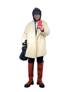 たかこさん（レディース・158cm）の冬コーディネート