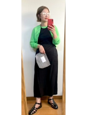 「SANSeLF（サンセルフ）のアイテム（財布/小物）」を使った、たかこさん（レディース・158cm）の夏コーディネート