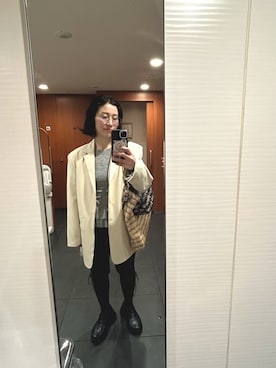 「coca（coca）（コカ）のアイテム」を使った、たかこさん（レディース・158cm）の春コーディネート