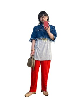 たかこさん（レディース・158cm）の春コーディネート