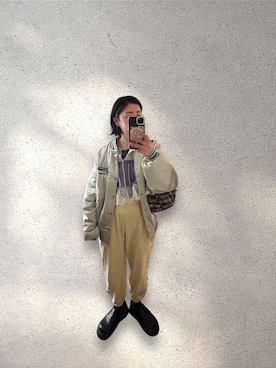 「chuclla（チュクラ）のアイテム」を使った、たかこさん（レディース・158cm）の冬コーディネート