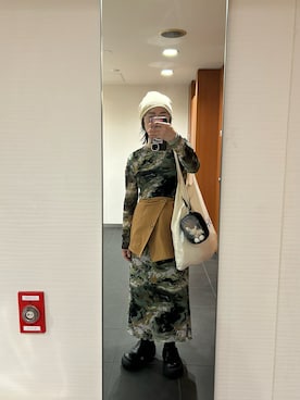 「アイテム（その他アウター）」を使った、たかこさん（レディース・158cm）の秋コーディネート