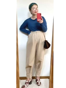 たかこさん（レディース・158cm）の秋コーディネート