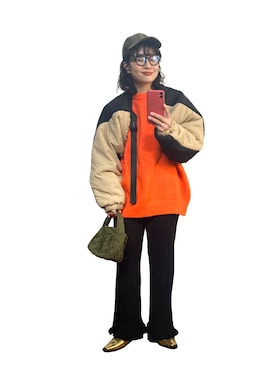 「アイテム（その他アウター）」を使った、たかこさん（レディース・158cm）の冬コーディネート