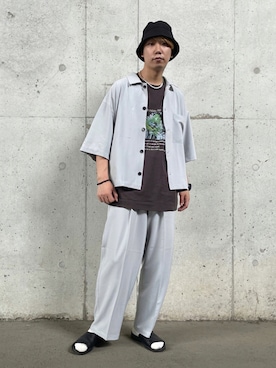 BABAさん（メンズ・177cm）の夏コーディネート