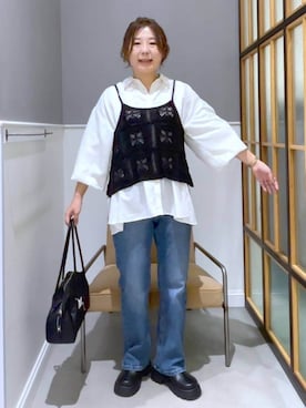 goさん（レディース・160cm）の春コーディネート