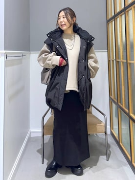 goさん（レディース・160cm）の冬コーディネート