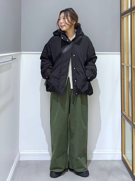 「アイテム（その他アウター）」を使った、goさん（レディース・160cm・40代）の秋コーディネート