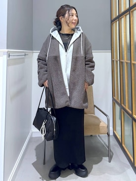 goさん（レディース・160cm）の冬コーディネート