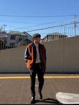 じーさん(メンズ・168cm)の冬コーディネート