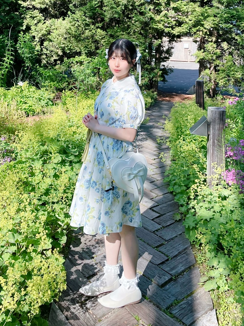 Jane Marpleジェーンマープル 花柄ワンピース